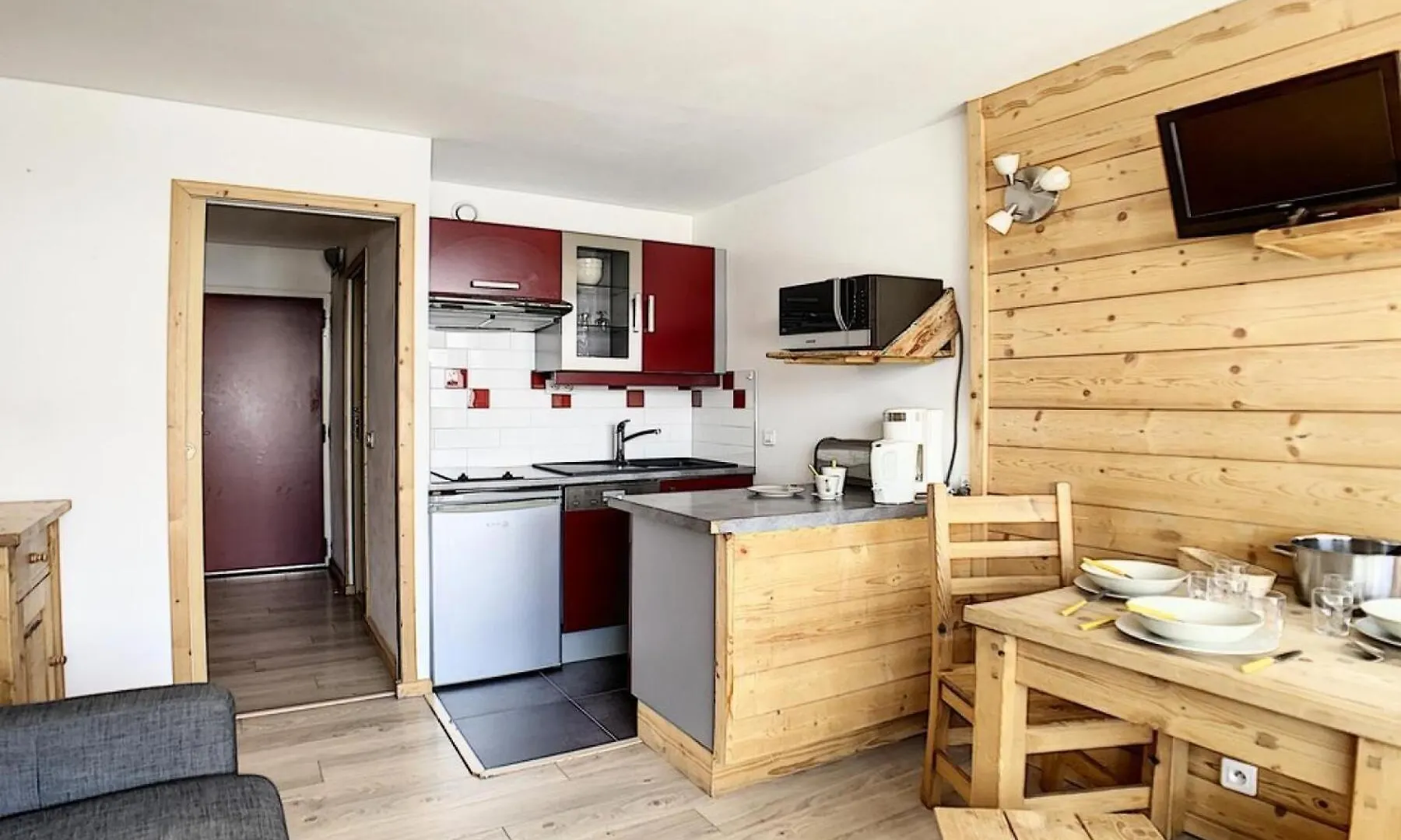 Residence Dorons - Studio Renove - Centre Station - Balcon Mae-1904 Saint-Martin-de-Belleville