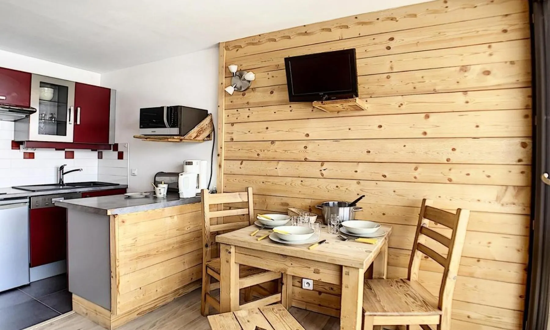 Residence Dorons - Studio Renove - Centre Station - Balcon Mae-1904 Saint-Martin-de-Belleville 0*,